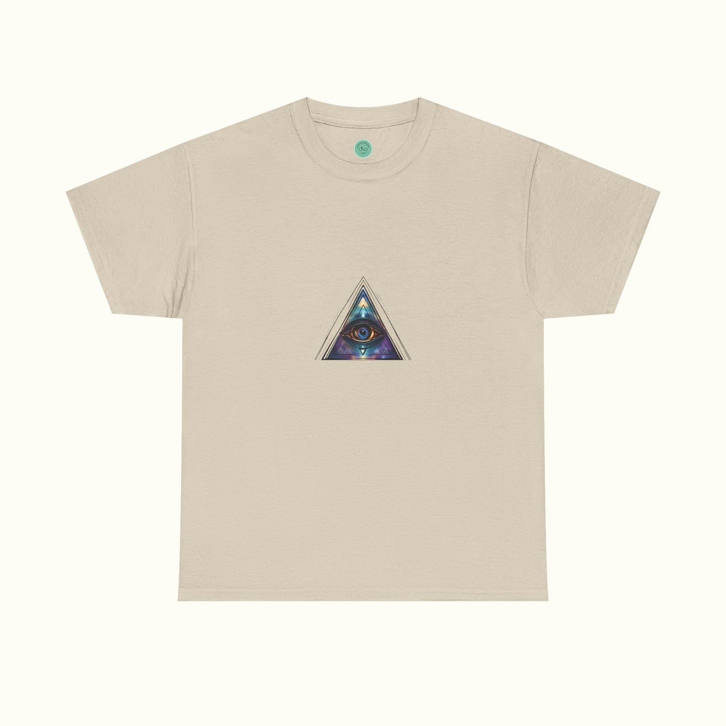 All-Seeing Eye Unisex Tee - Symbol of Omniscience and Trinity