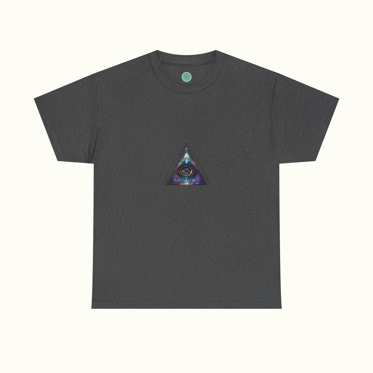 All-Seeing Eye Unisex Tee - Symbol of Omniscience and Trinity