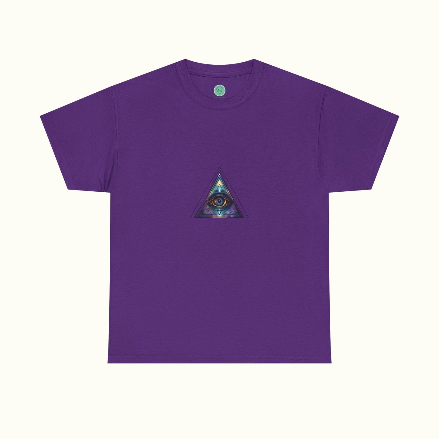 All-Seeing Eye Unisex Tee - Symbol of Omniscience and Trinity