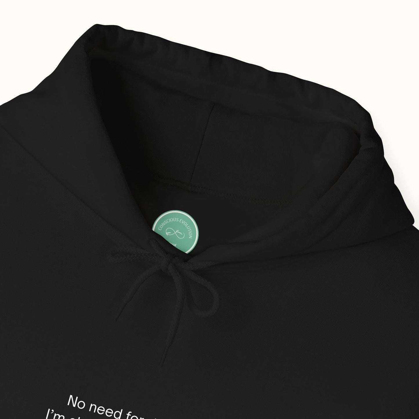 No Need For Drugs, I'm Always High Anyway On Infinite Possibilities Unisex Hoodie - Funny Quote About High Vibe Person