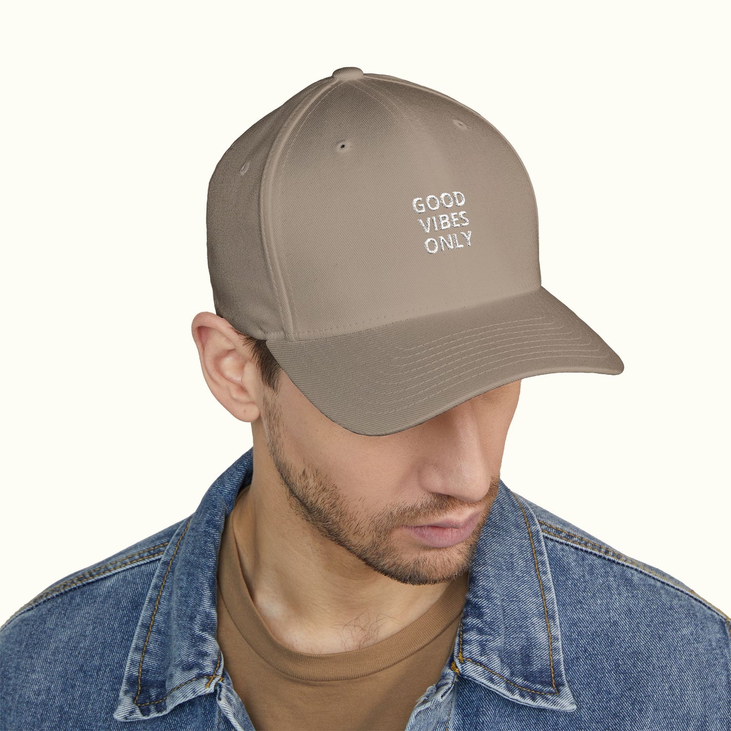Embroidered Good Vibes Only Cap - Perfect for Positive Vibes Anytime