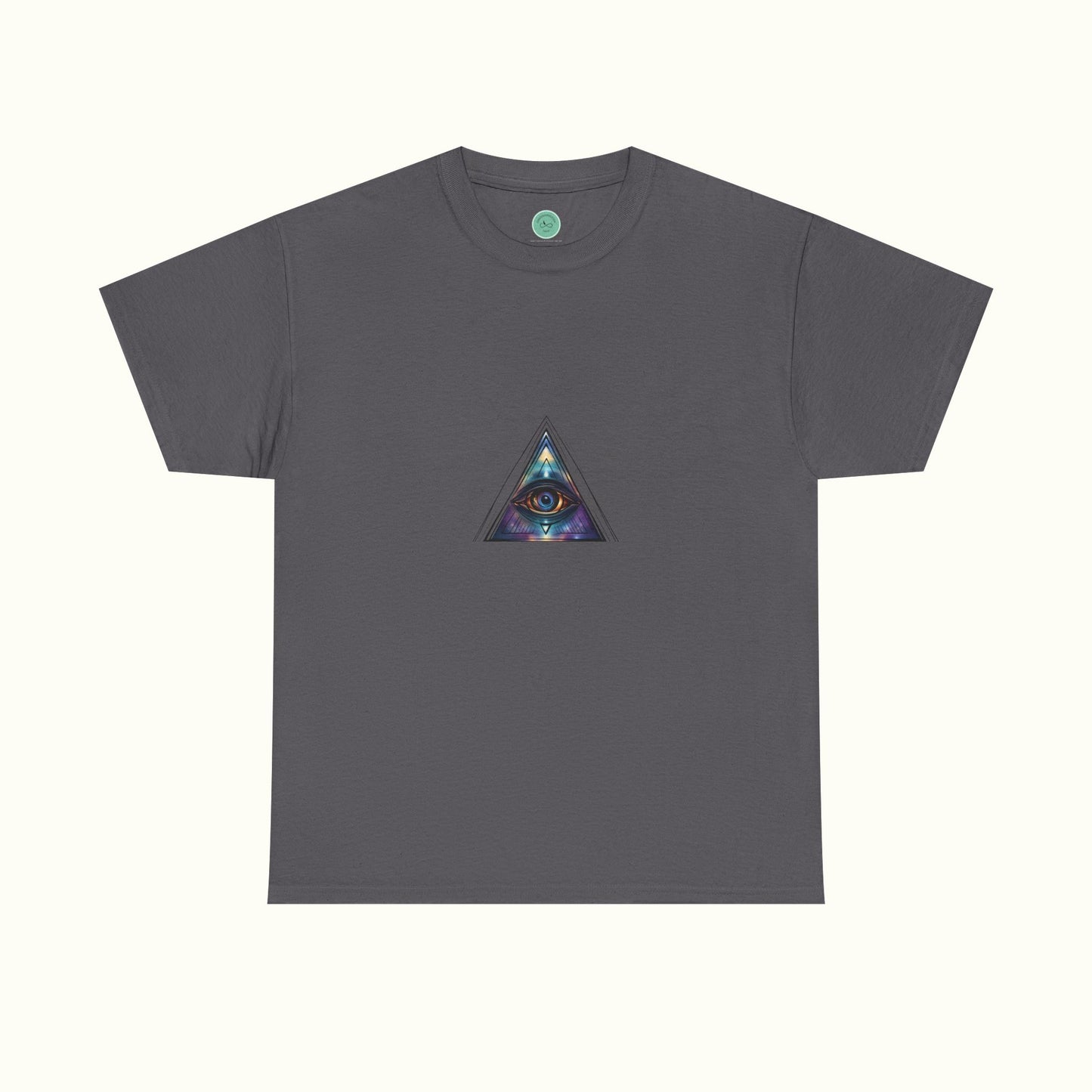 All-Seeing Eye Unisex Tee - Symbol of Omniscience and Trinity