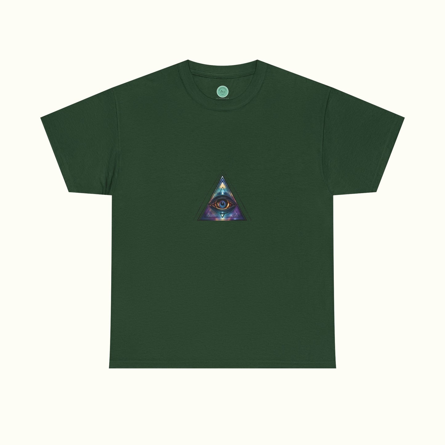 All-Seeing Eye Unisex Tee - Symbol of Omniscience and Trinity