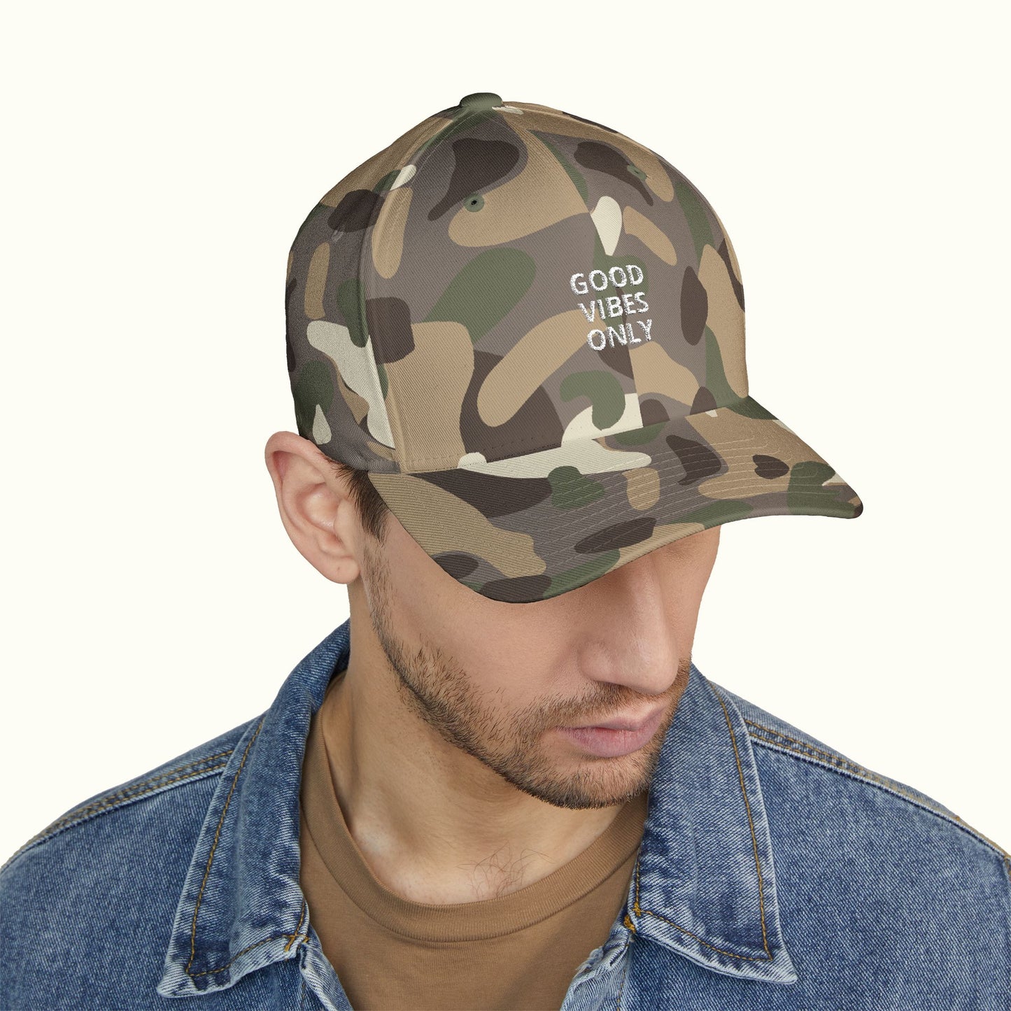 Embroidered Good Vibes Only Cap - Perfect for Positive Vibes Anytime