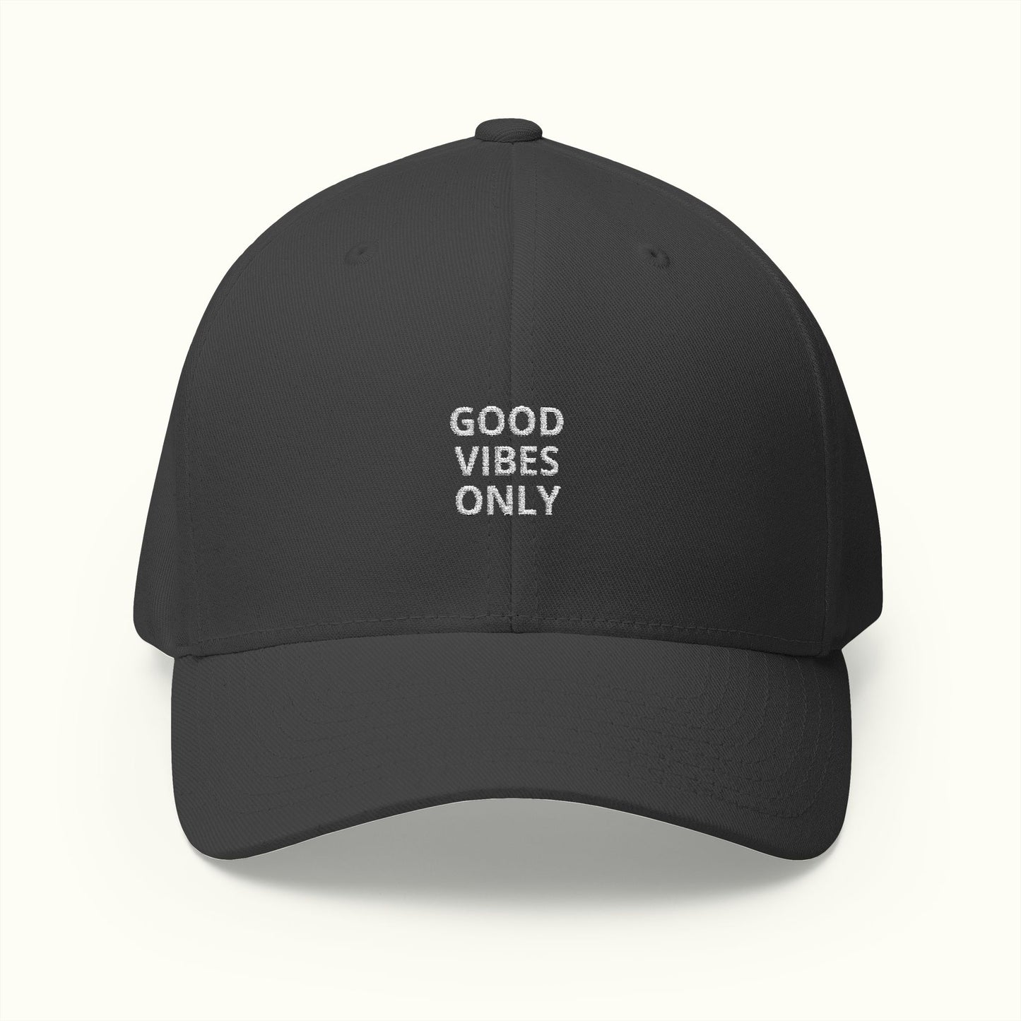 Embroidered Good Vibes Only Cap - Perfect for Positive Vibes Anytime