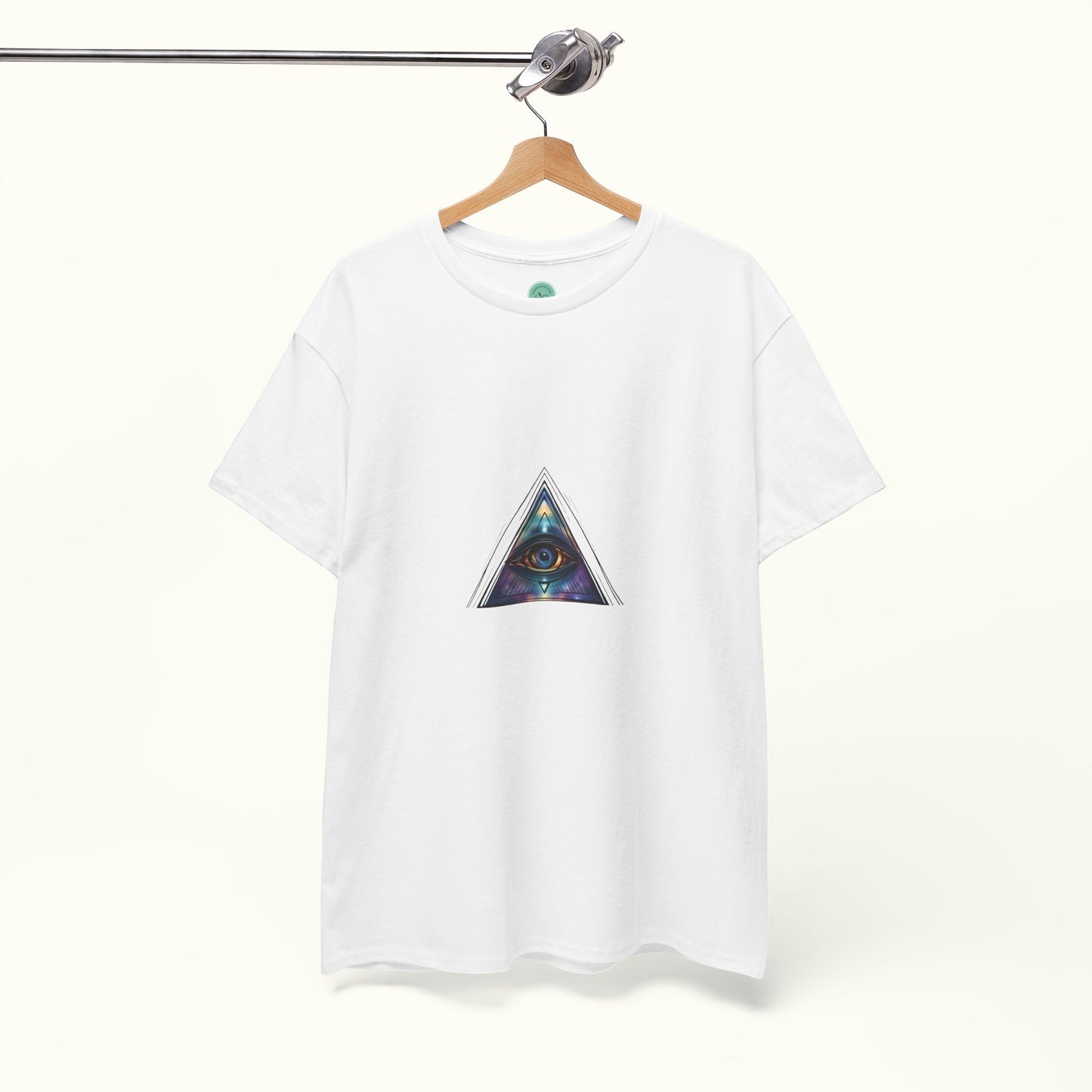 All-Seeing Eye Unisex Tee - Symbol of Omniscience and Trinity