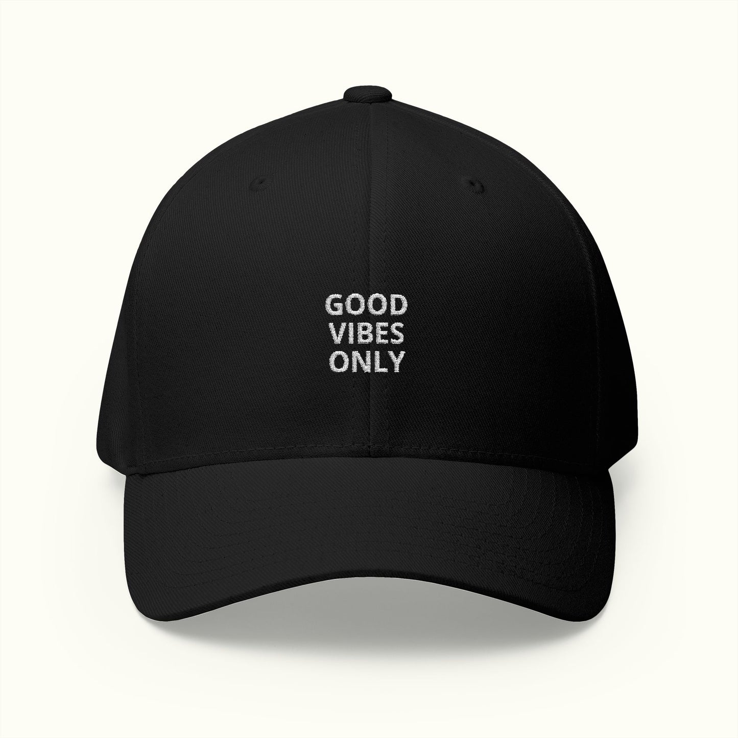 Embroidered Good Vibes Only Cap - Perfect for Positive Vibes Anytime