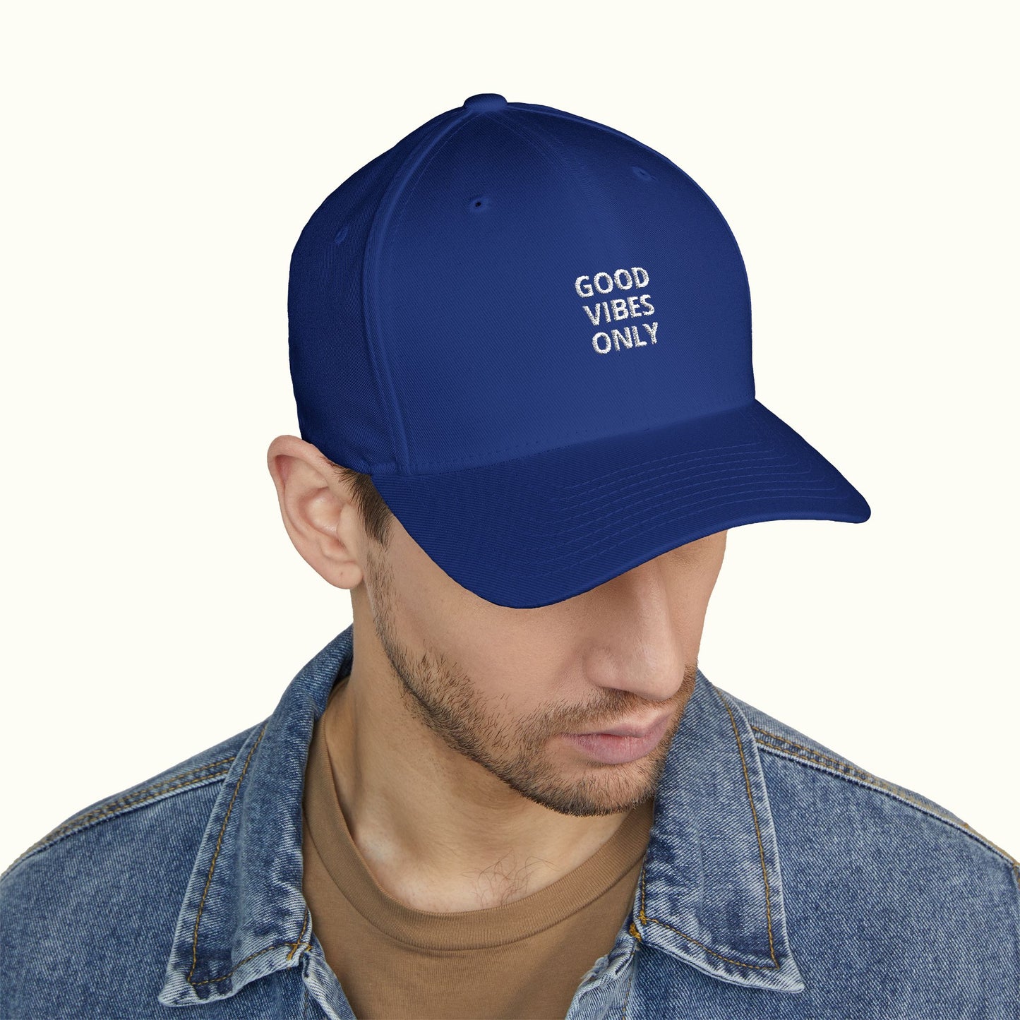 Embroidered Good Vibes Only Cap - Perfect for Positive Vibes Anytime
