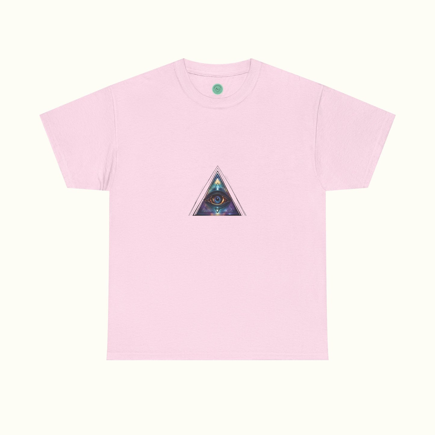 All-Seeing Eye Unisex Tee - Symbol of Omniscience and Trinity
