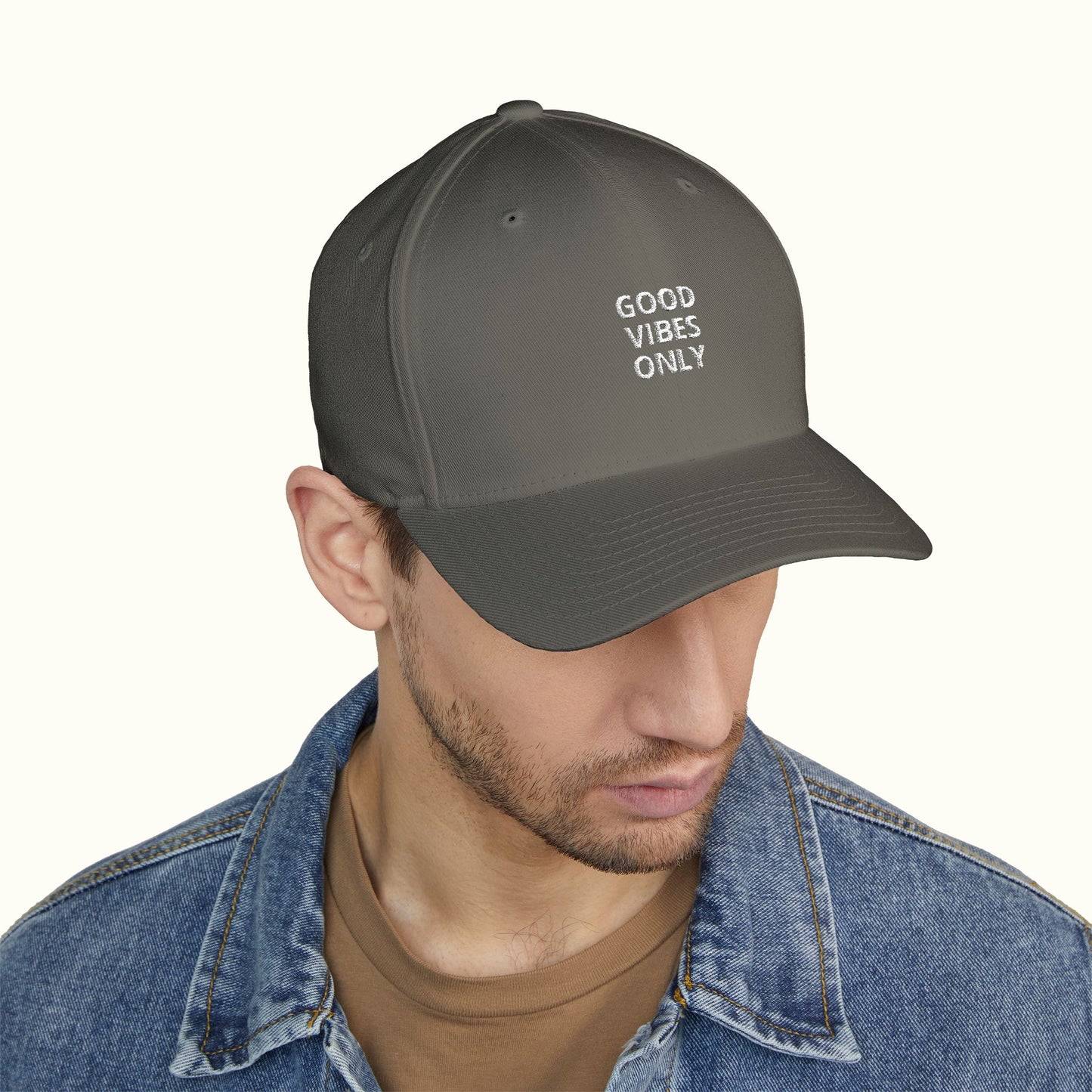 Embroidered Good Vibes Only Cap - Perfect for Positive Vibes Anytime
