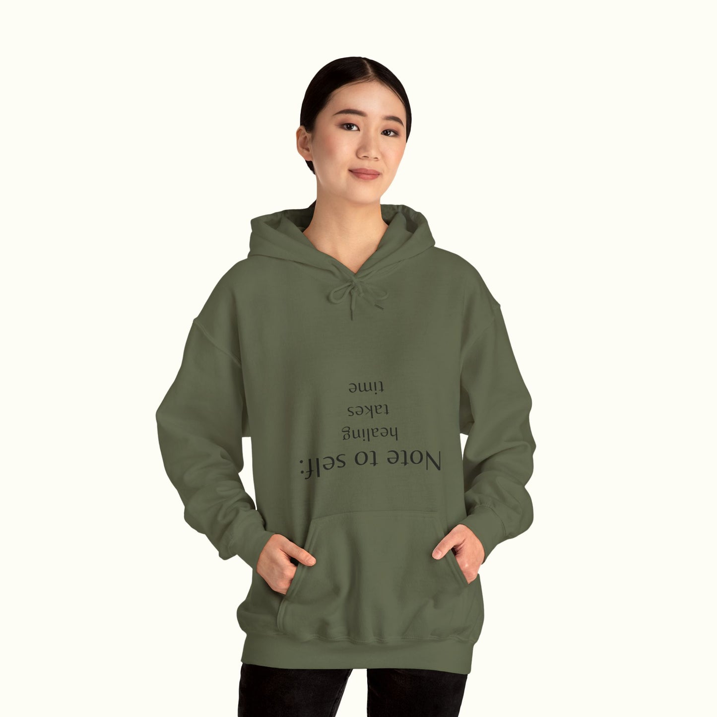 Note to self - Healing Takes Time Unisex Hoodie