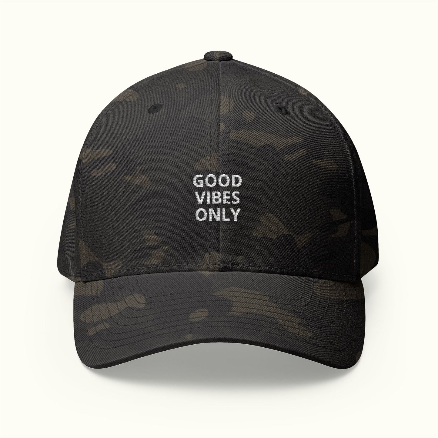 Embroidered Good Vibes Only Cap - Perfect for Positive Vibes Anytime