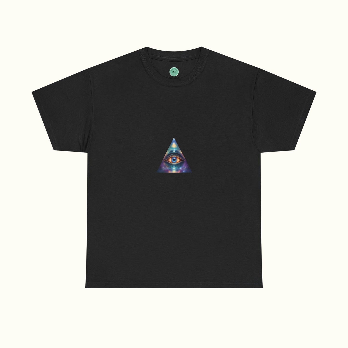 All-Seeing Eye Unisex Tee - Symbol of Omniscience and Trinity
