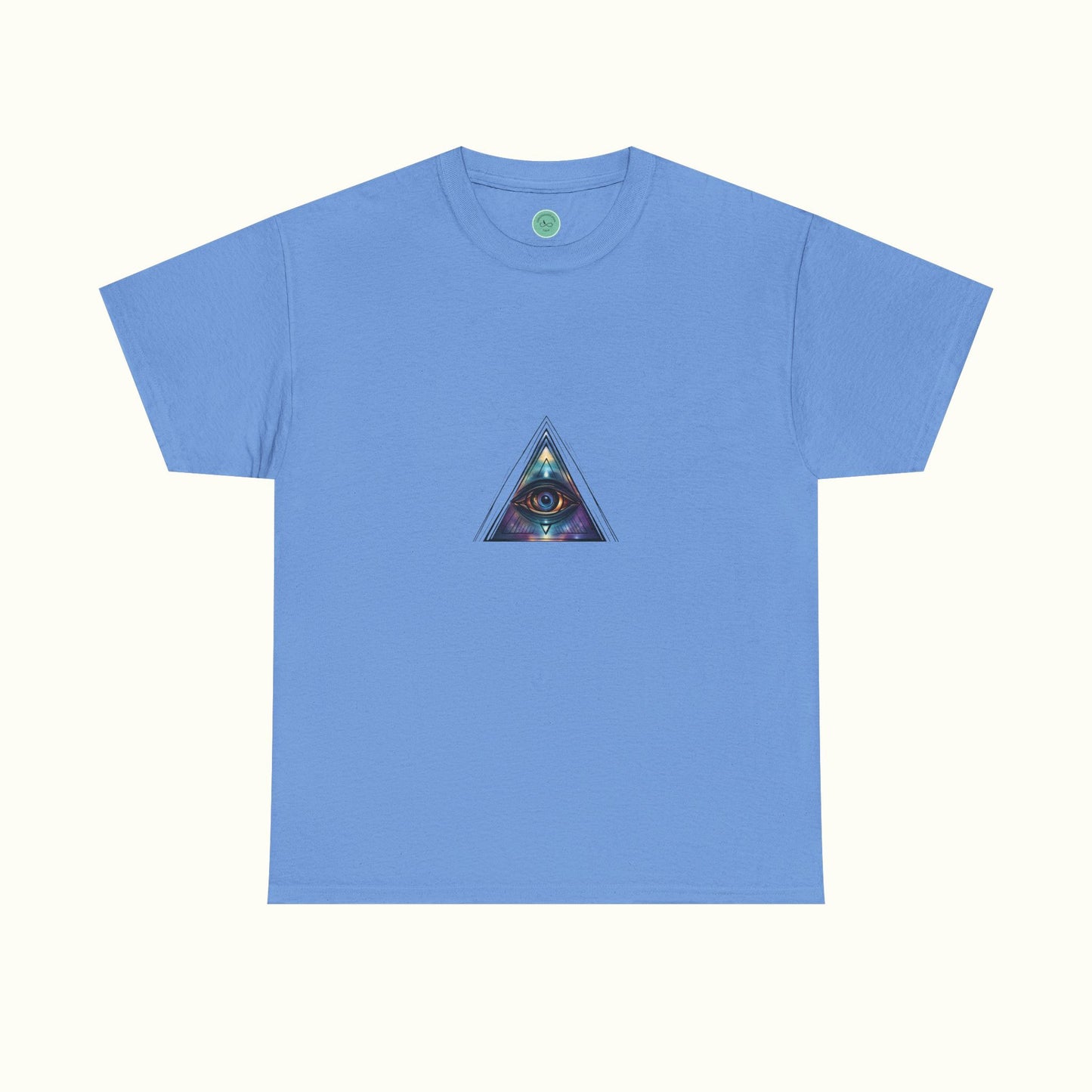 All-Seeing Eye Unisex Tee - Symbol of Omniscience and Trinity