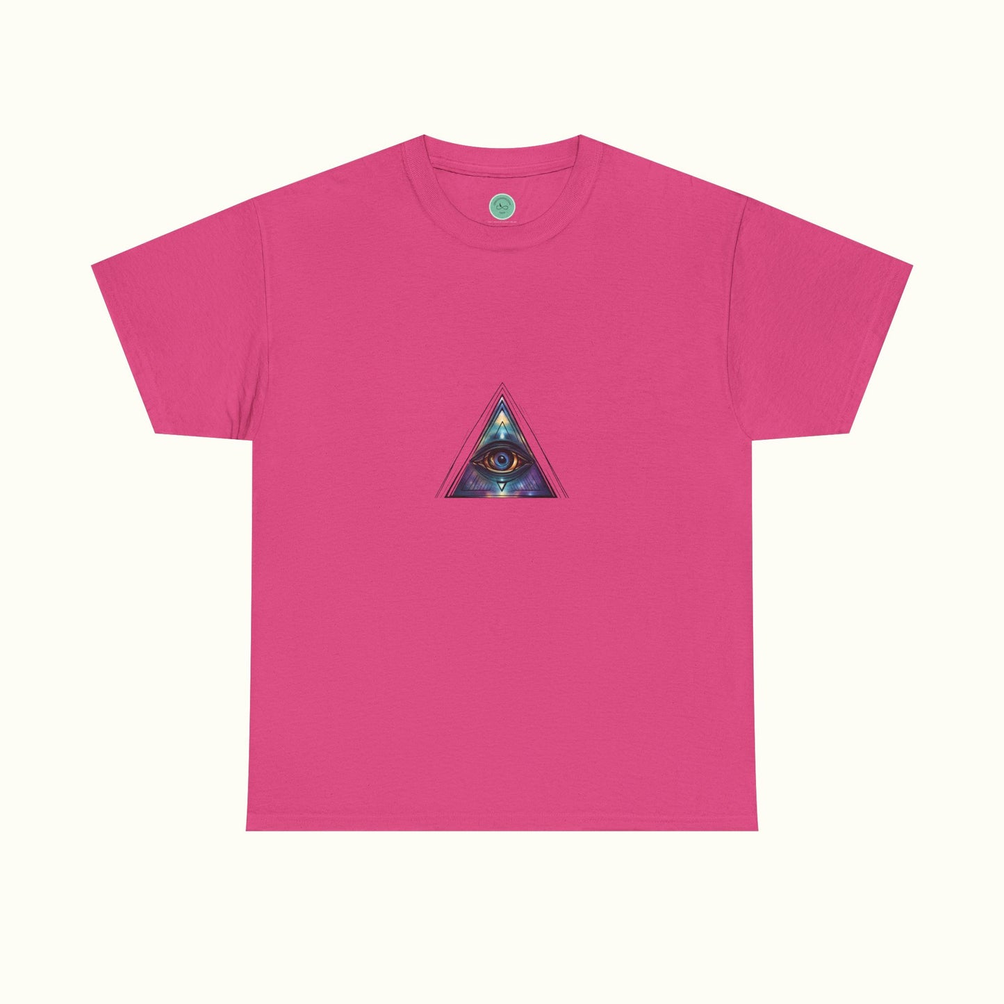 All-Seeing Eye Unisex Tee - Symbol of Omniscience and Trinity