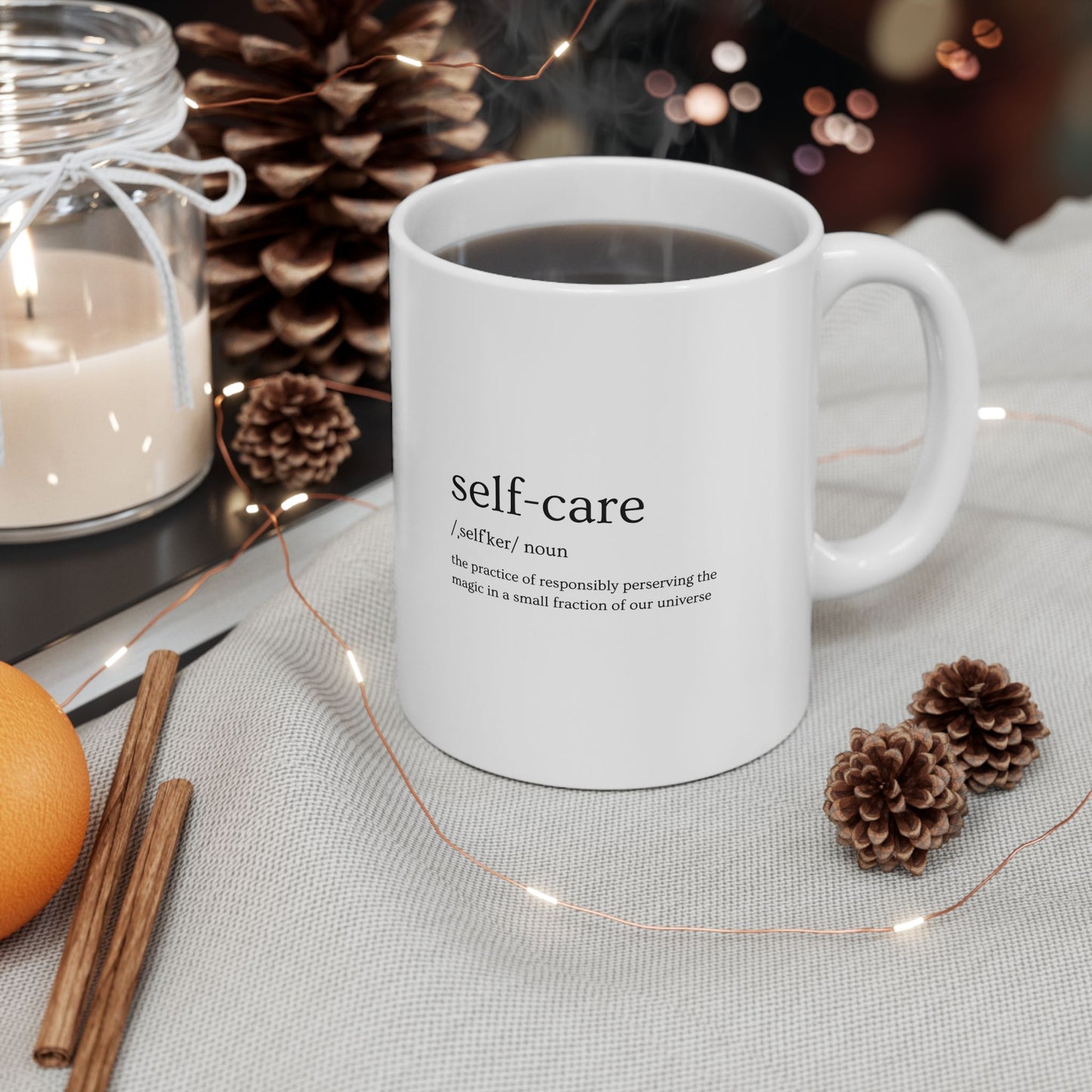 Self Care Mug With A Reminder Of Your Magnificence