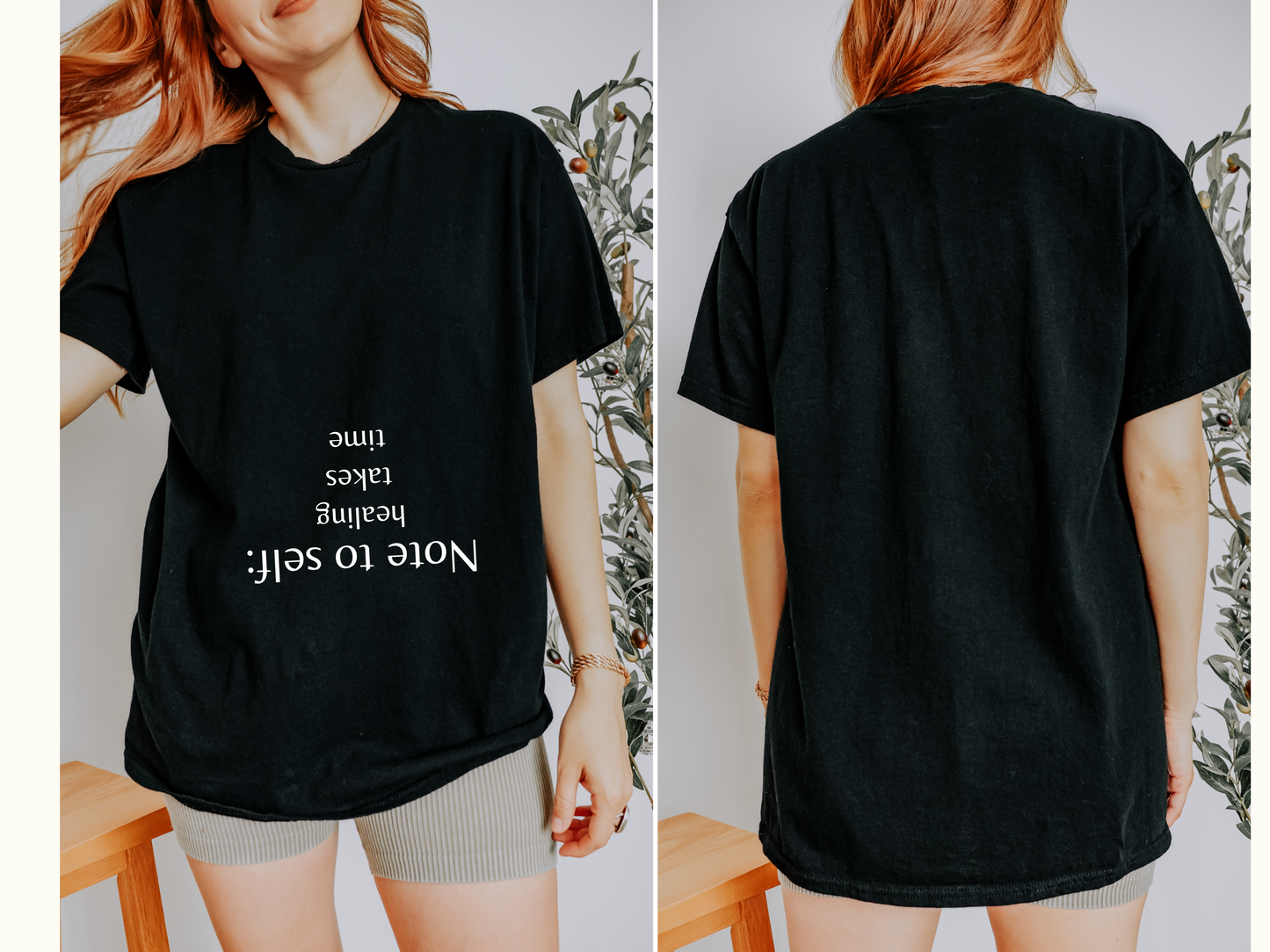 Note to self - Healing Takes Time Unisex Tee