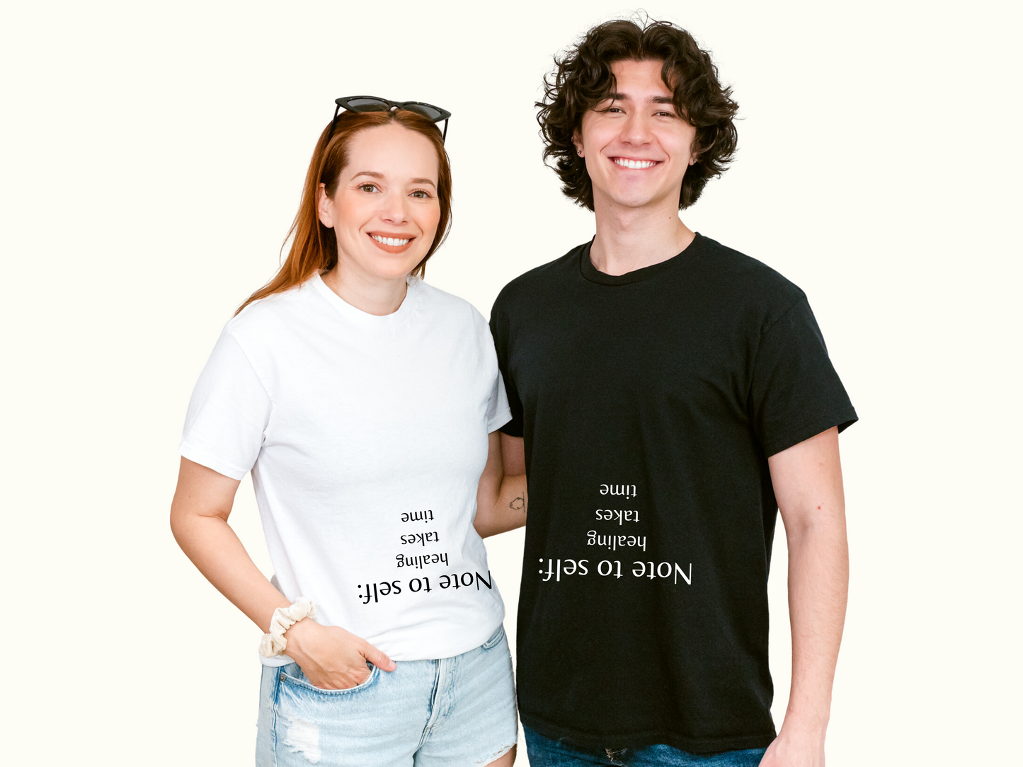 Note to self - Healing Takes Time Unisex Tee