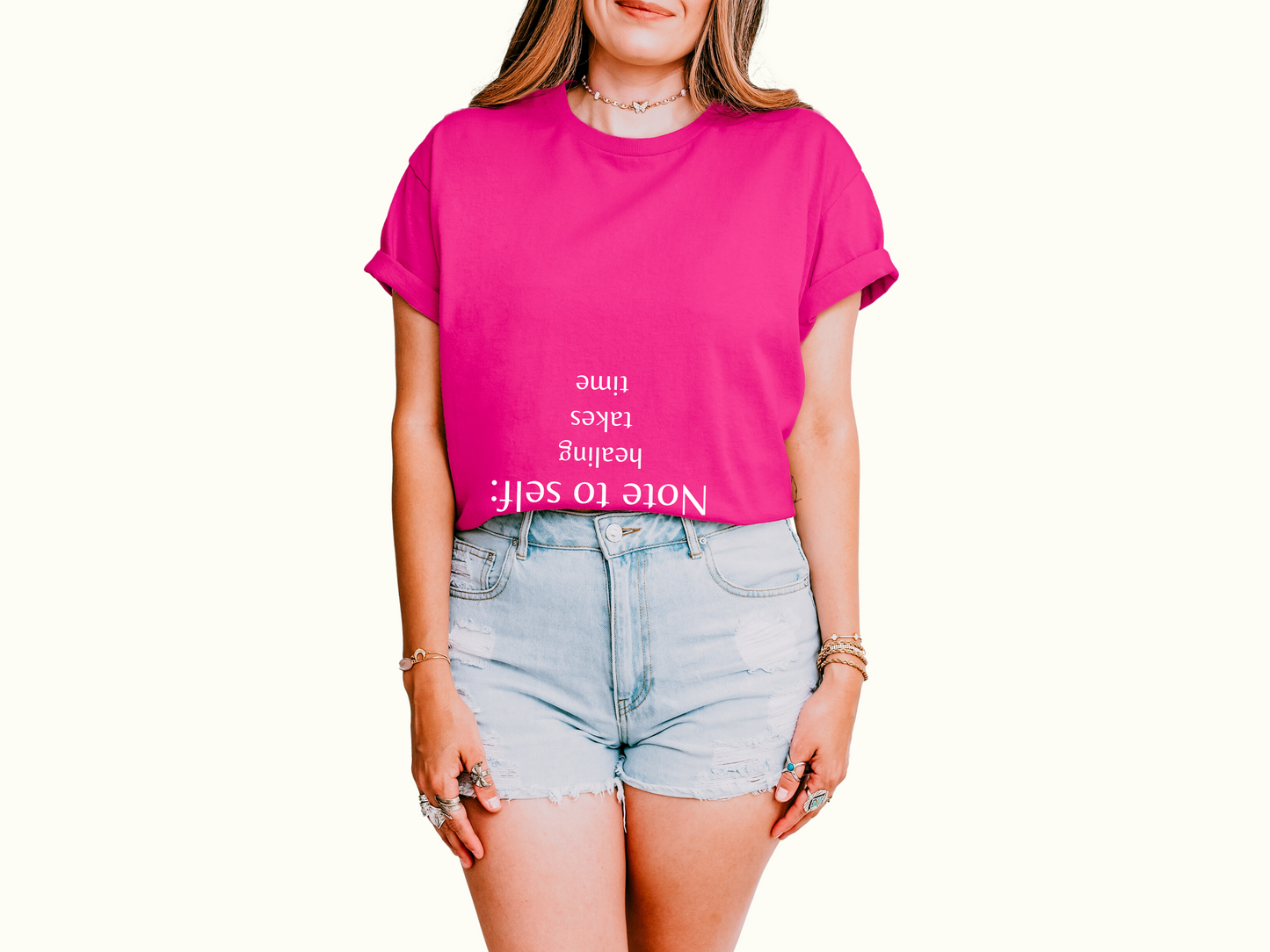 Note to self - Healing Takes Time Unisex Tee