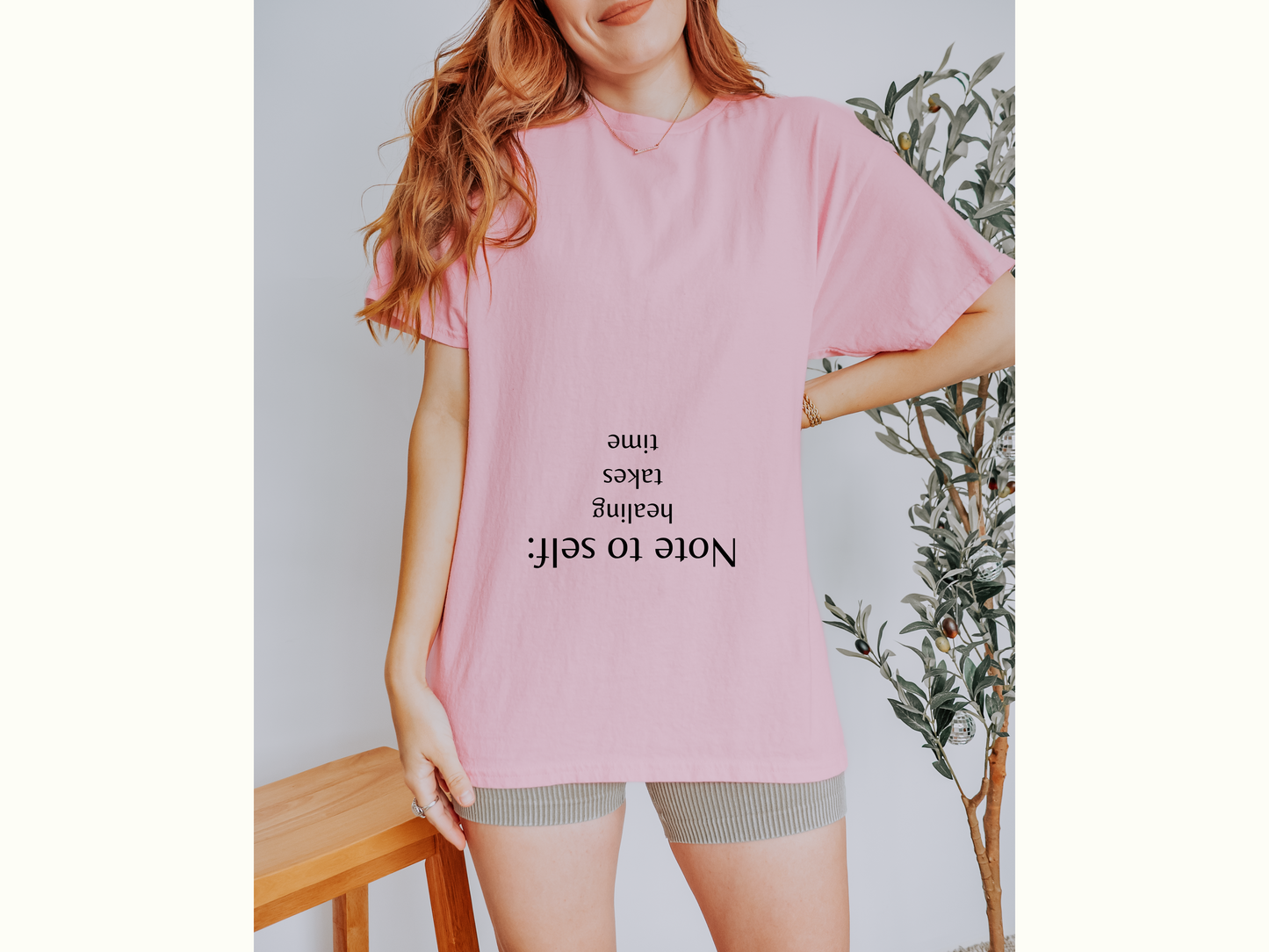 Note to self - Healing Takes Time Unisex Tee