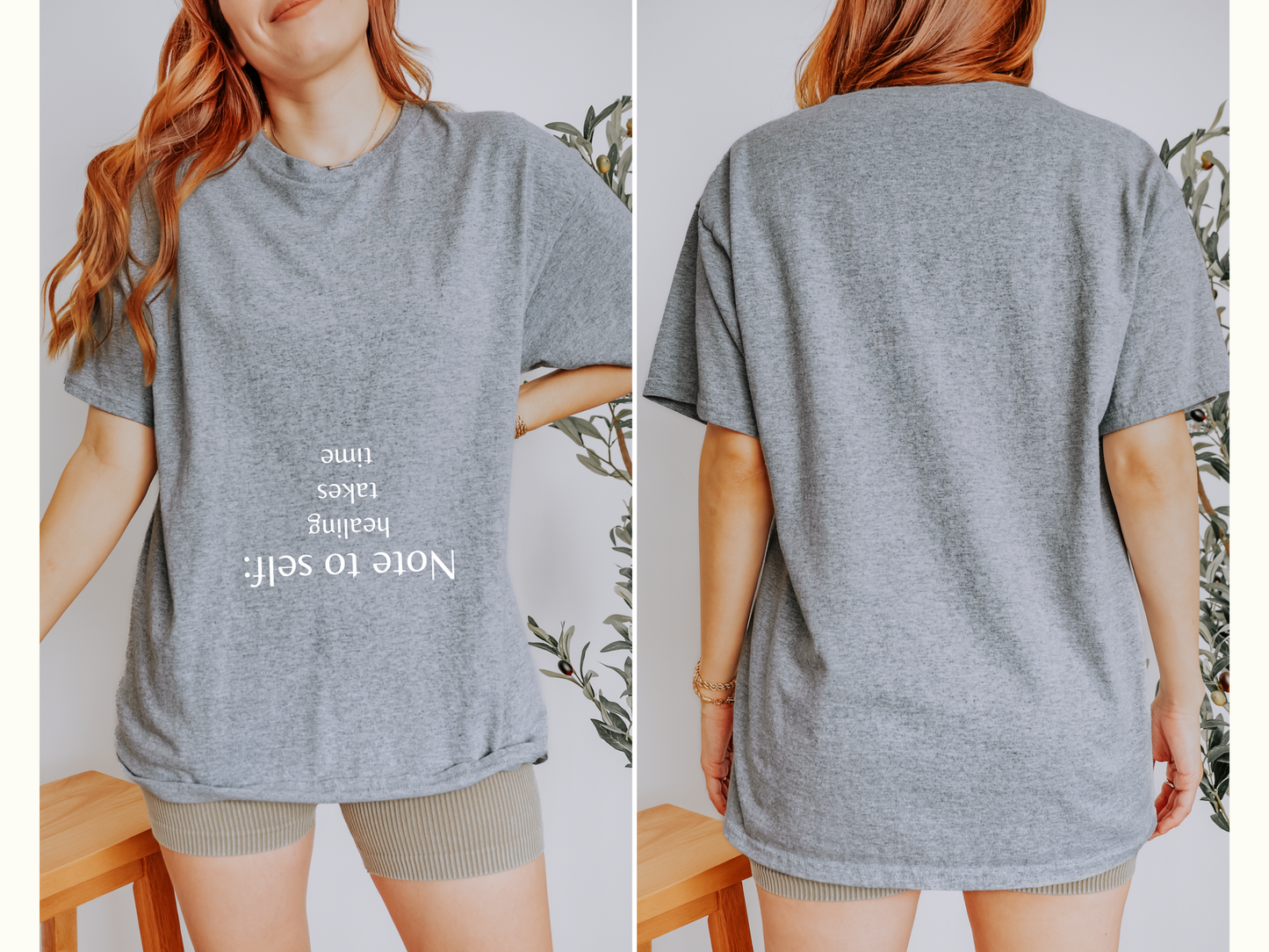 Note to self - Healing Takes Time Unisex Tee