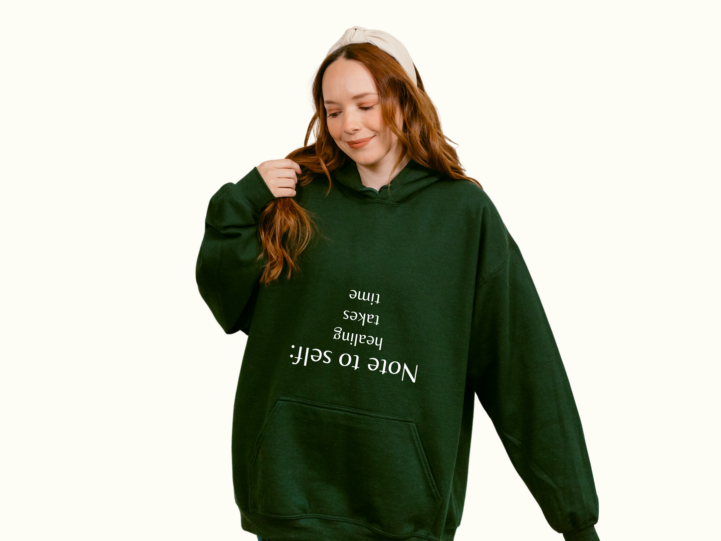 Note to self - Healing Takes Time Unisex Hoodie