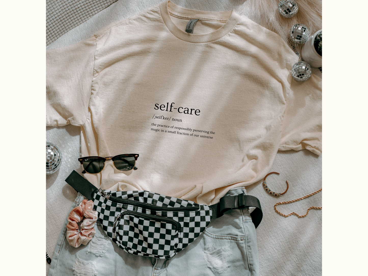 Self-Care Unisex Tee –An Act Of Responsibly Preserving Universal Magic