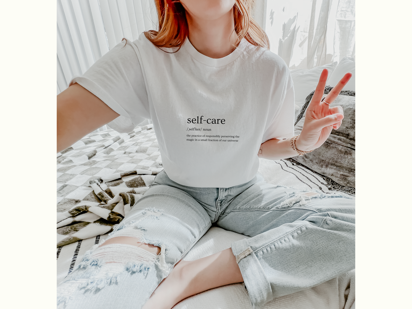 Self-Care Unisex Tee –An Act Of Responsibly Preserving Universal Magic