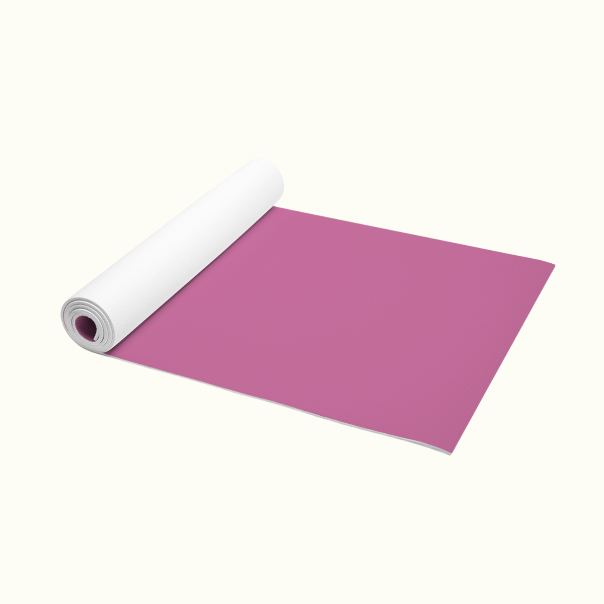 Yoga Mat - Pink Foam with 'My Healing Zone' Heart Design