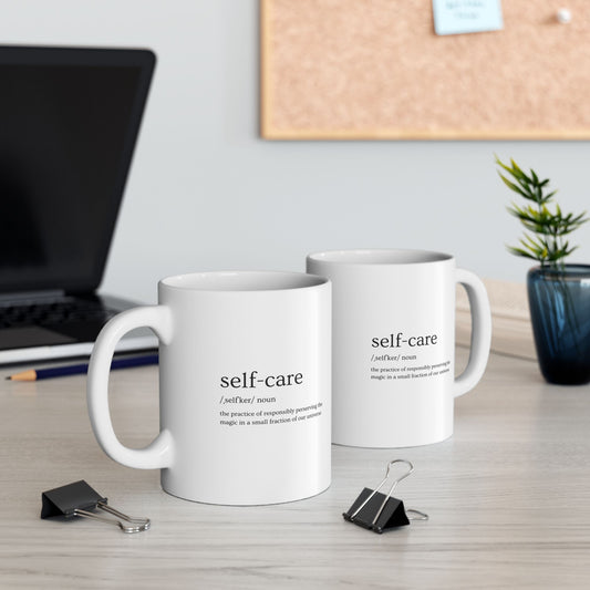 Self Care Mug With A Reminder Of Your Magnificence