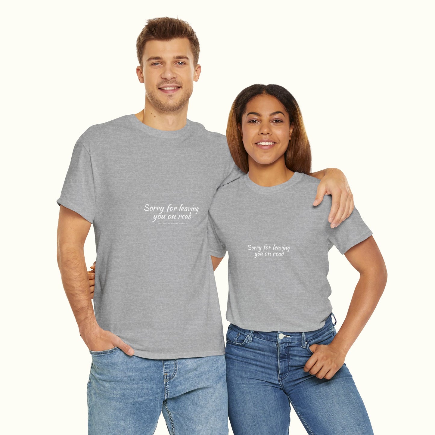 Sorry For Leaving You On Read - Funny Unisex Tee For Daydreamers And Interdimensional Travelers